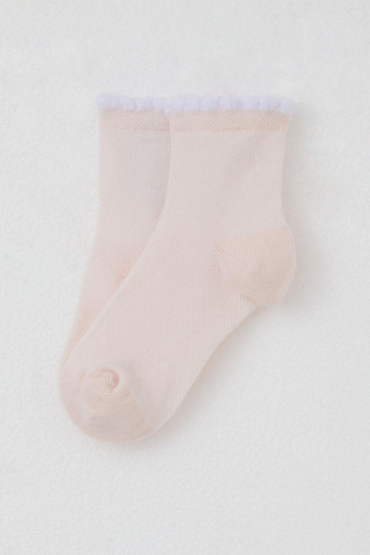 BRE Katamino Girl Child Socks Basic 1-6 Years, Pink - Gilroy