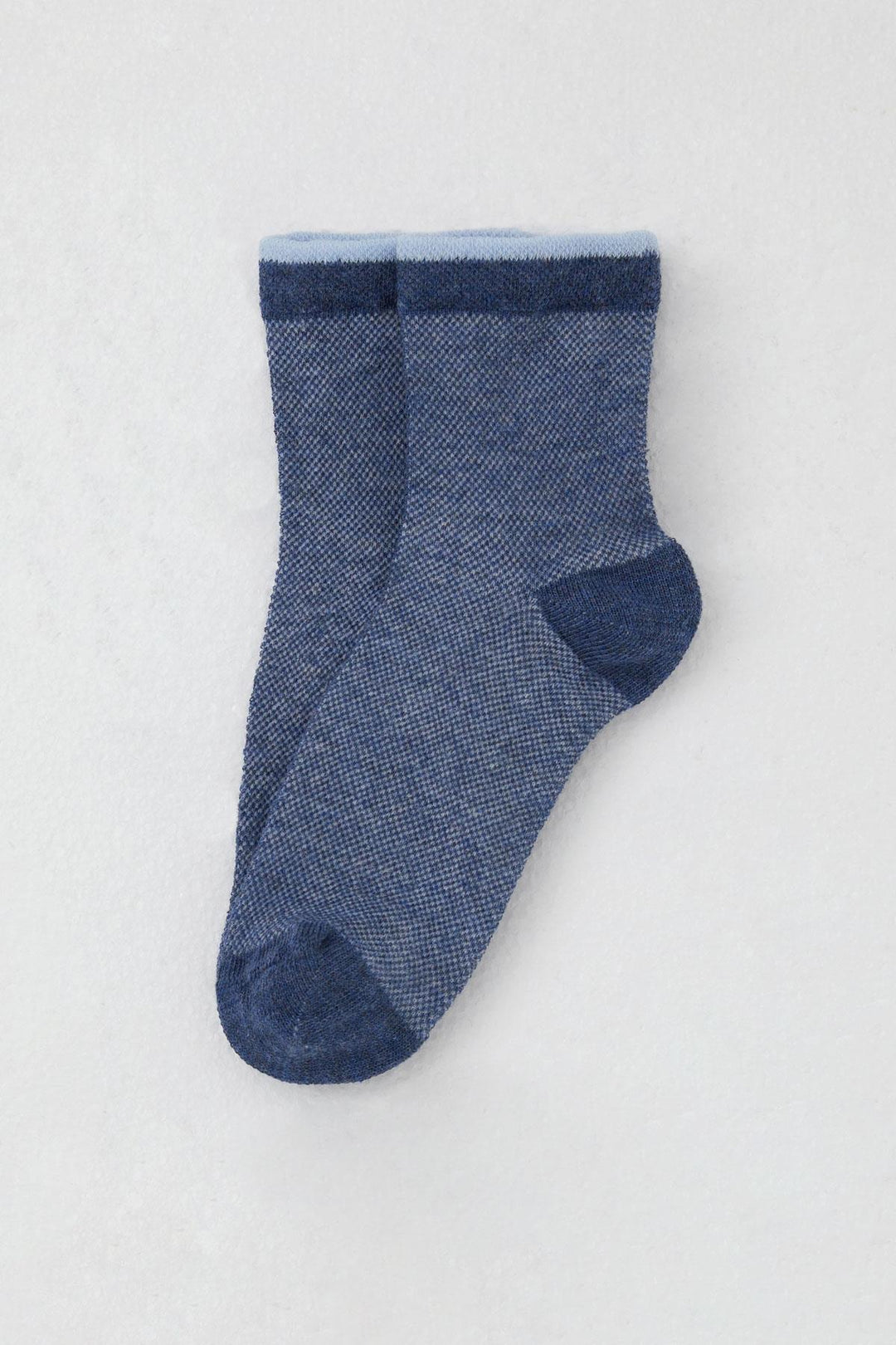 BRE Katamino Girl's Self-Patterned Socks 76 Years, Dark Blue - Roermond