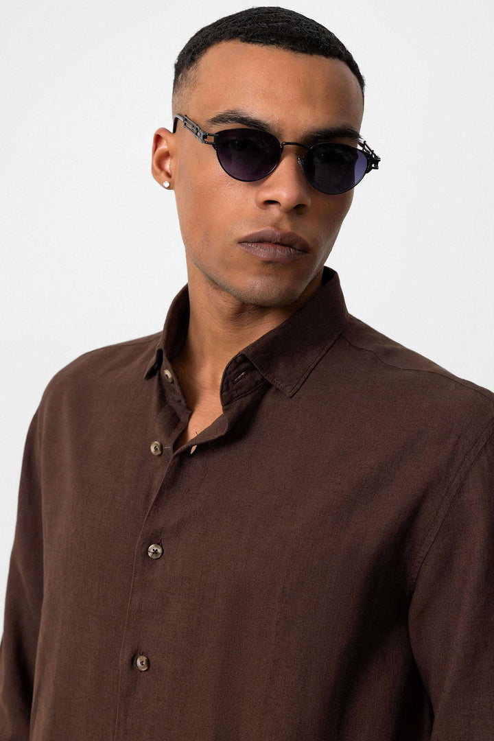 ANT Linen Blend Men's Shirt - West Allis