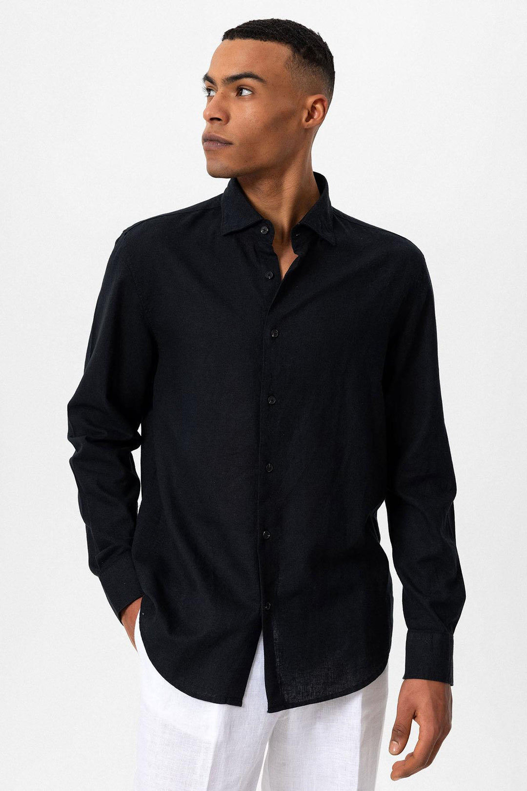 ANT Linen Blend Men's Shirt - Medicine Hat