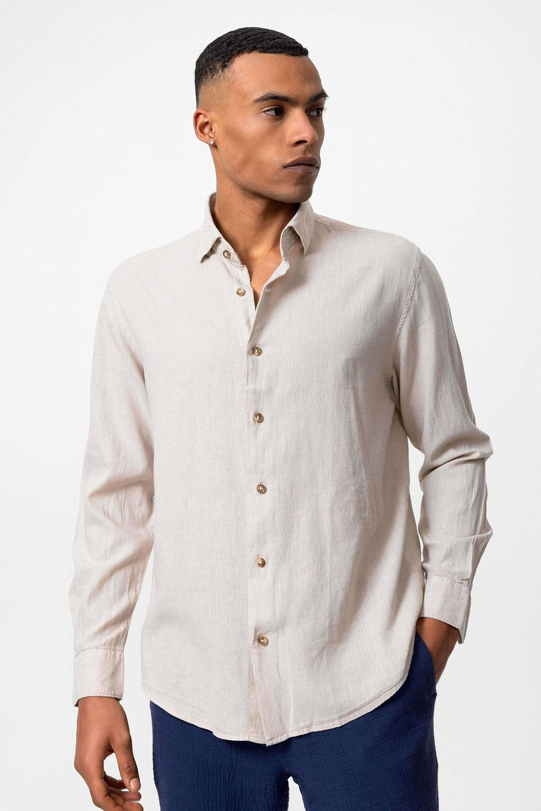 ANT Linen Blend Men's Shirt - La Huacana