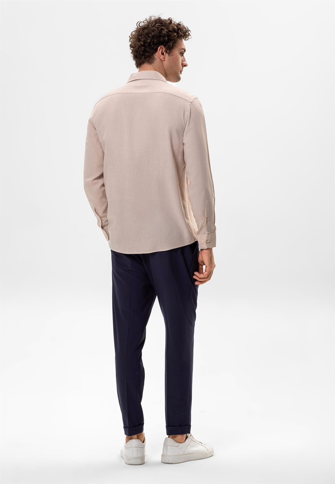 ANT Linen Blended Relax Fit Men's Shirt - Polatsk