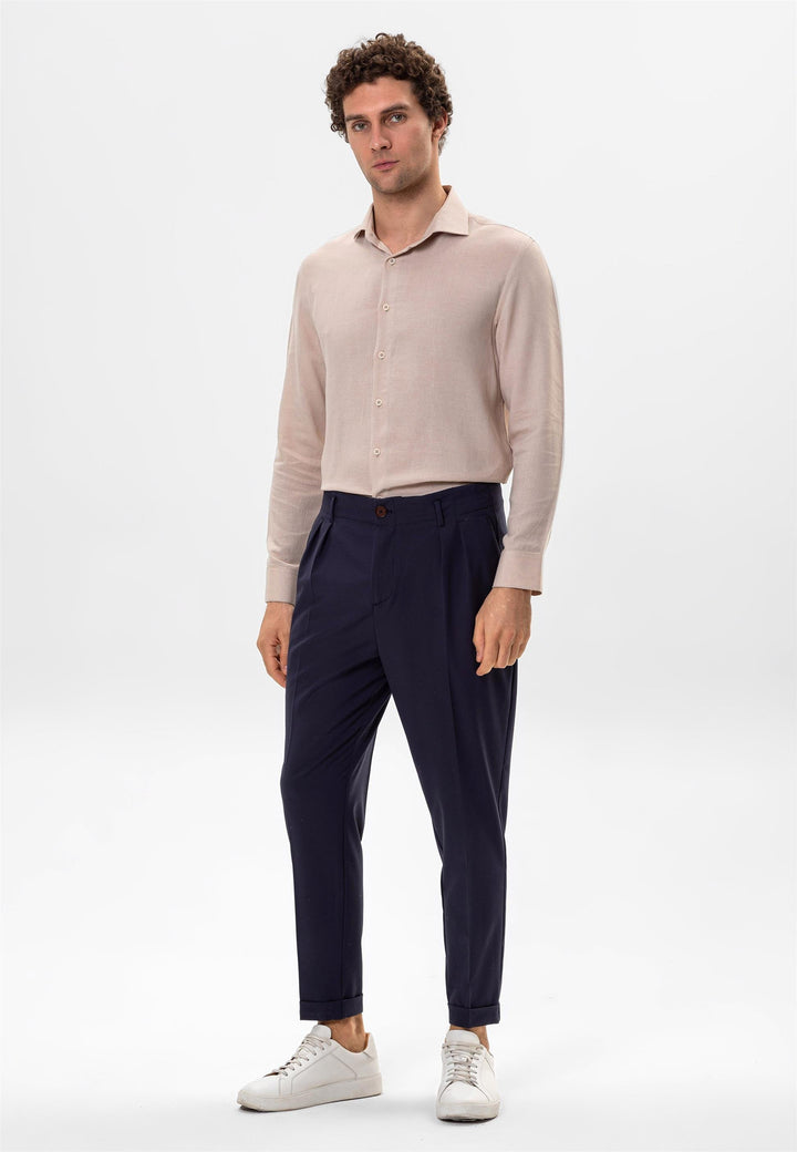 ANT Linen Blended Relax Fit Men's Shirt - Polatsk