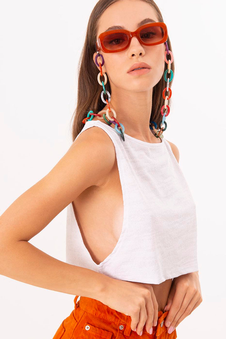 BSL Women Sleeveless Crop Blouse - Gisborne