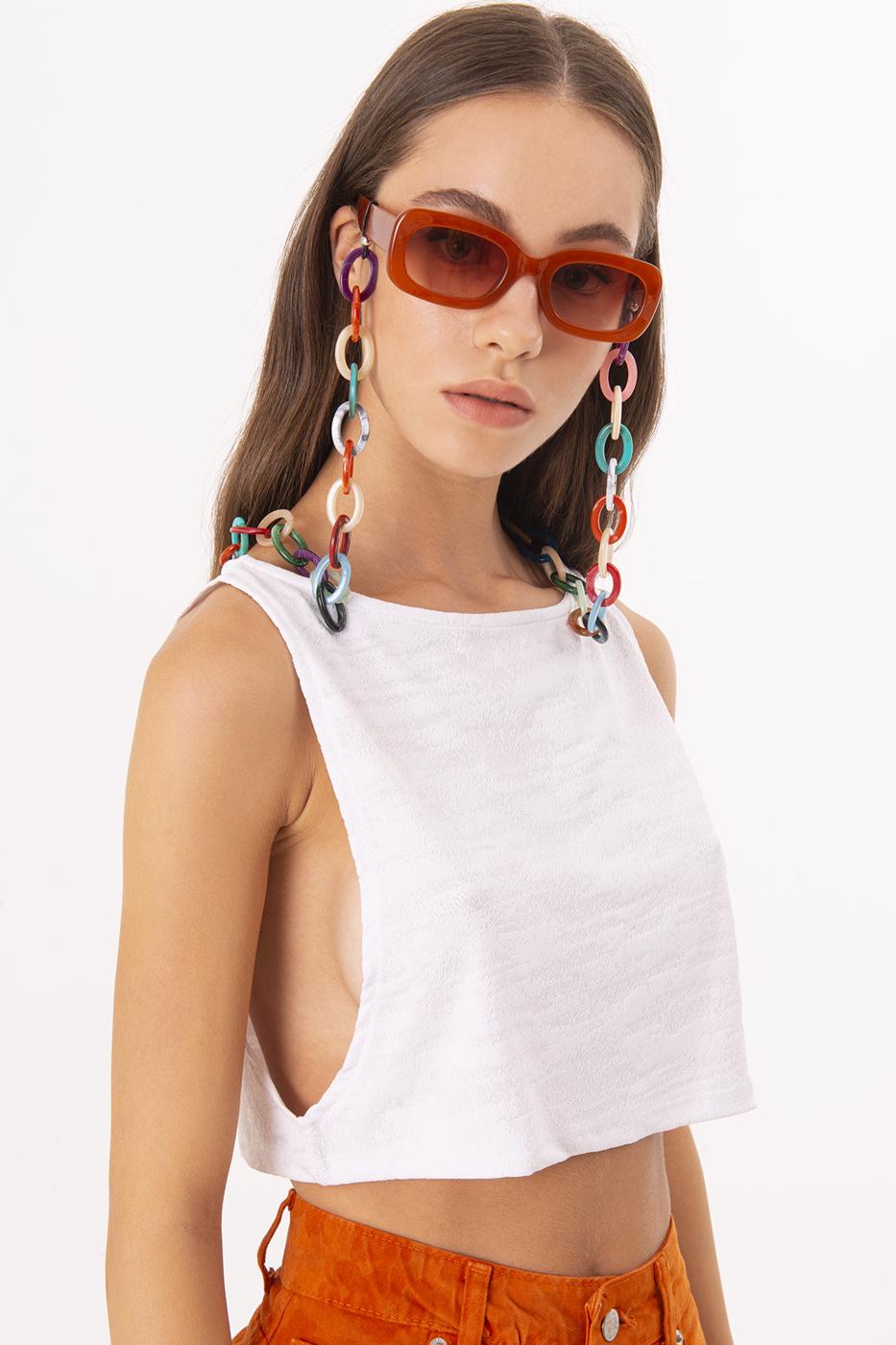 BSL Women Sleeveless Crop Blouse - Gisborne