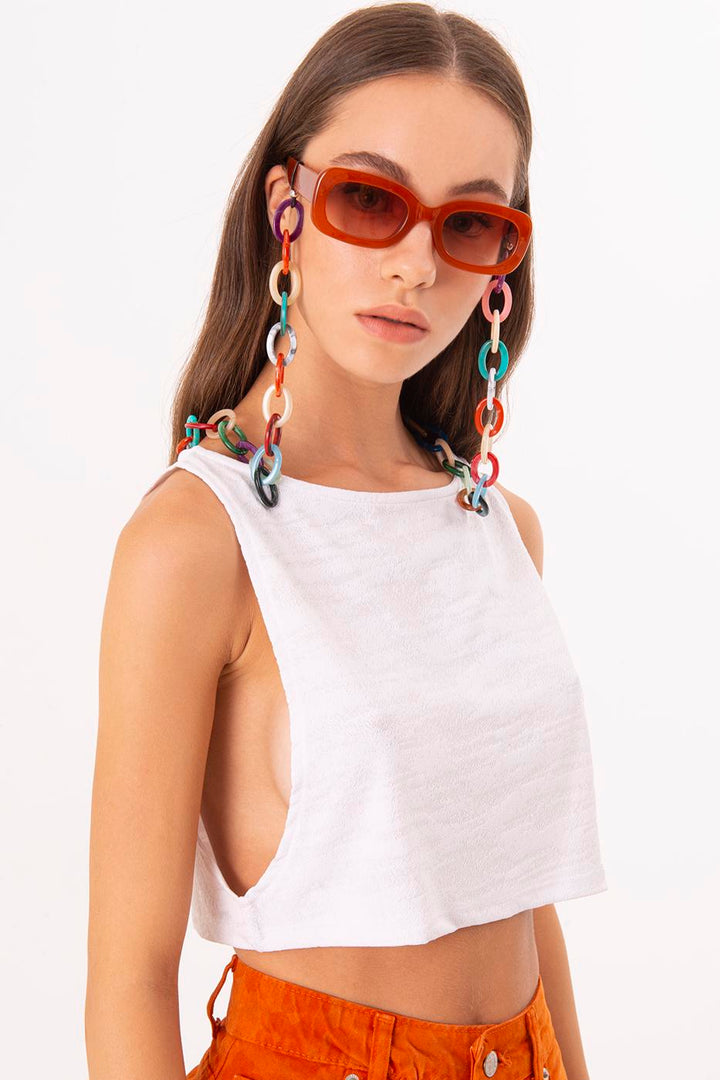 BSL Women Sleeveless Crop Blouse - Gisborne