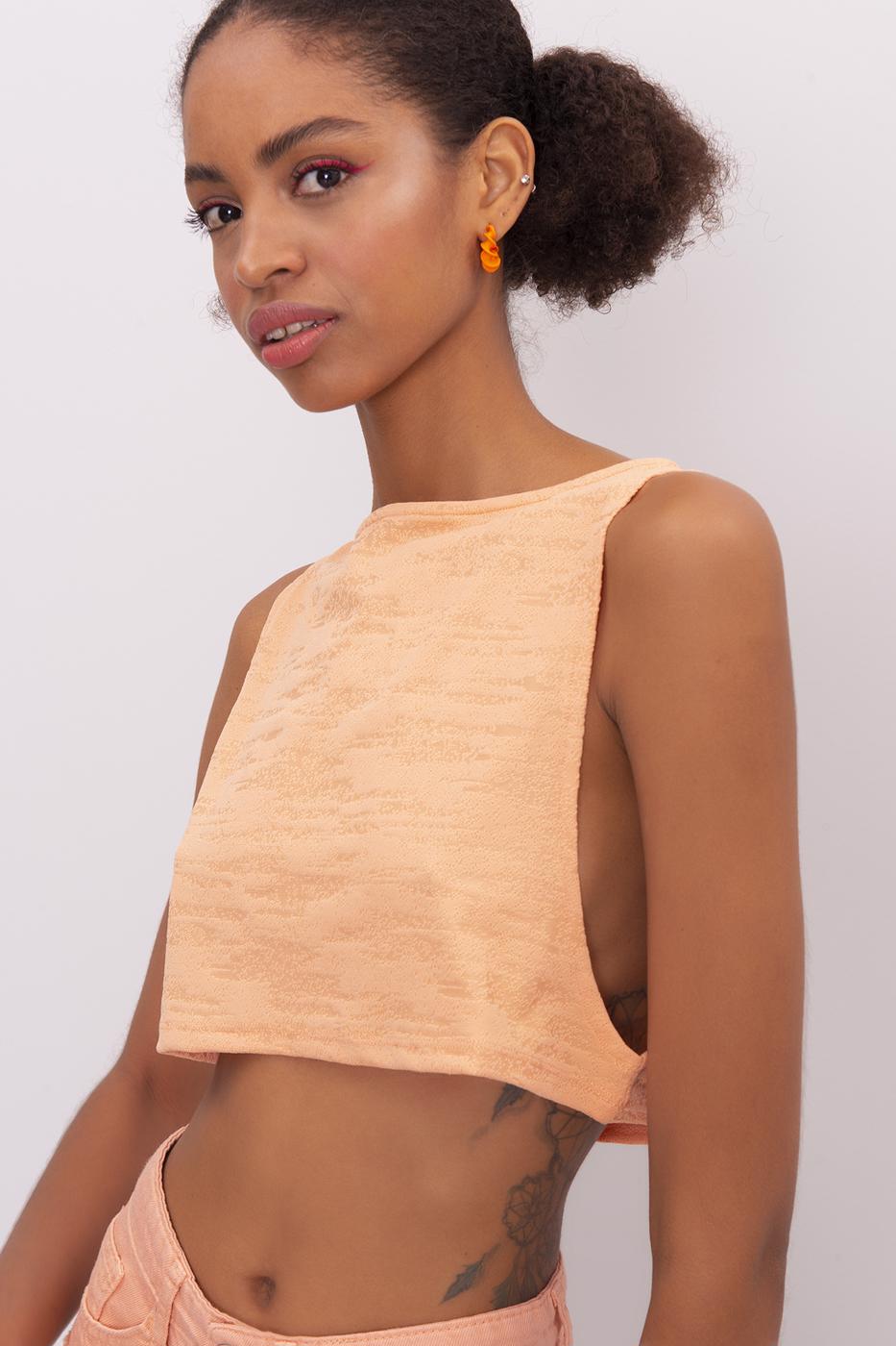 BSL Women Sleeveless Crop Blouse - Knoxville