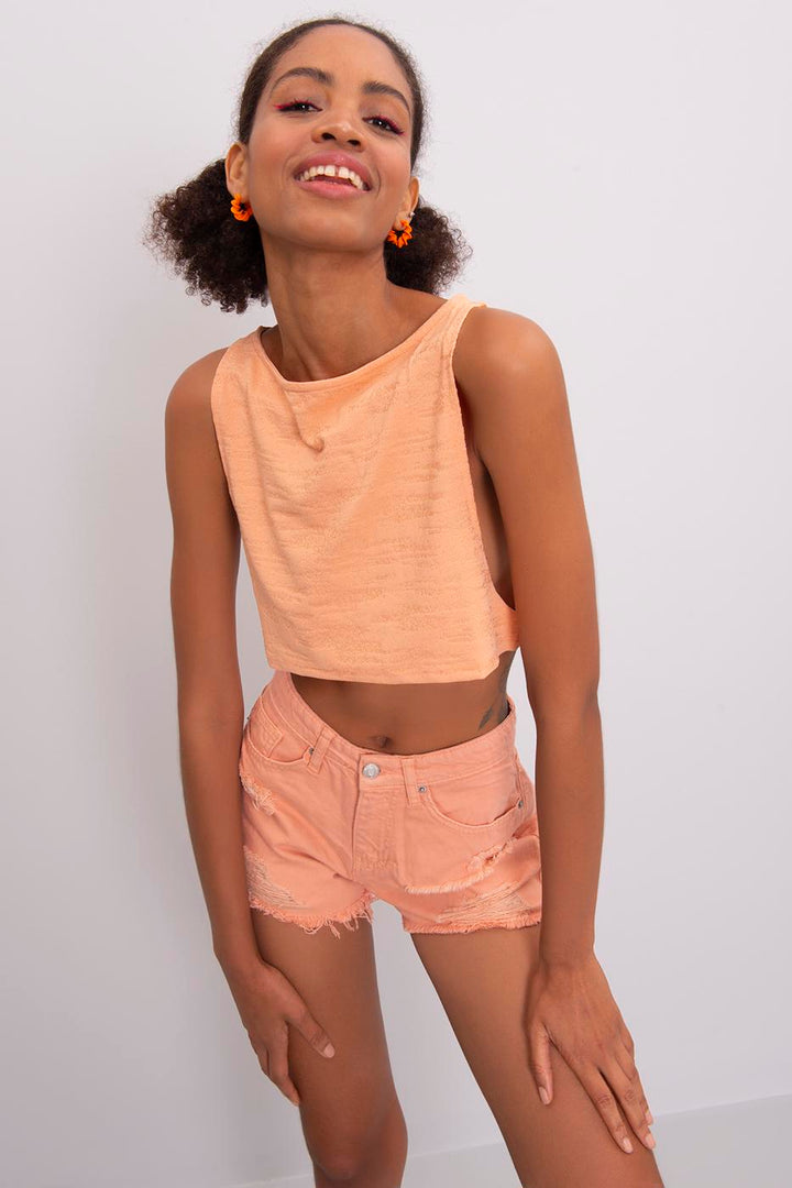 BSL Women Sleeveless Crop Blouse - Knoxville