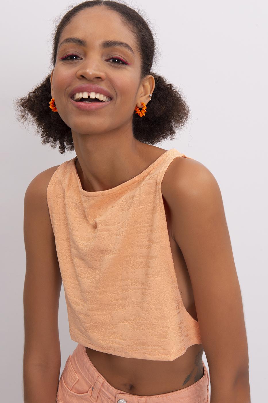 BSL Women Sleeveless Crop Blouse - Knoxville