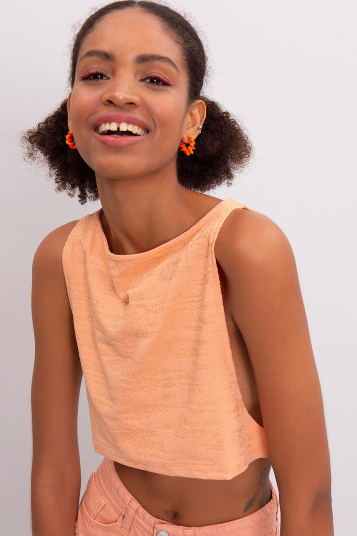 BSL Women Sleeveless Crop Blouse - Knoxville