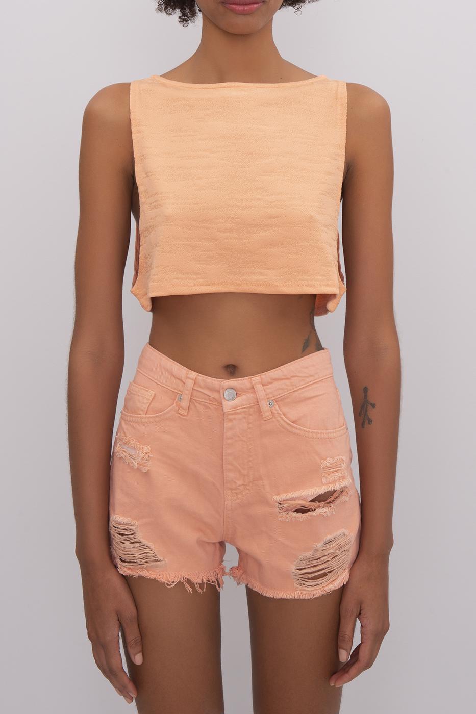 BSL Women Sleeveless Crop Blouse - Knoxville