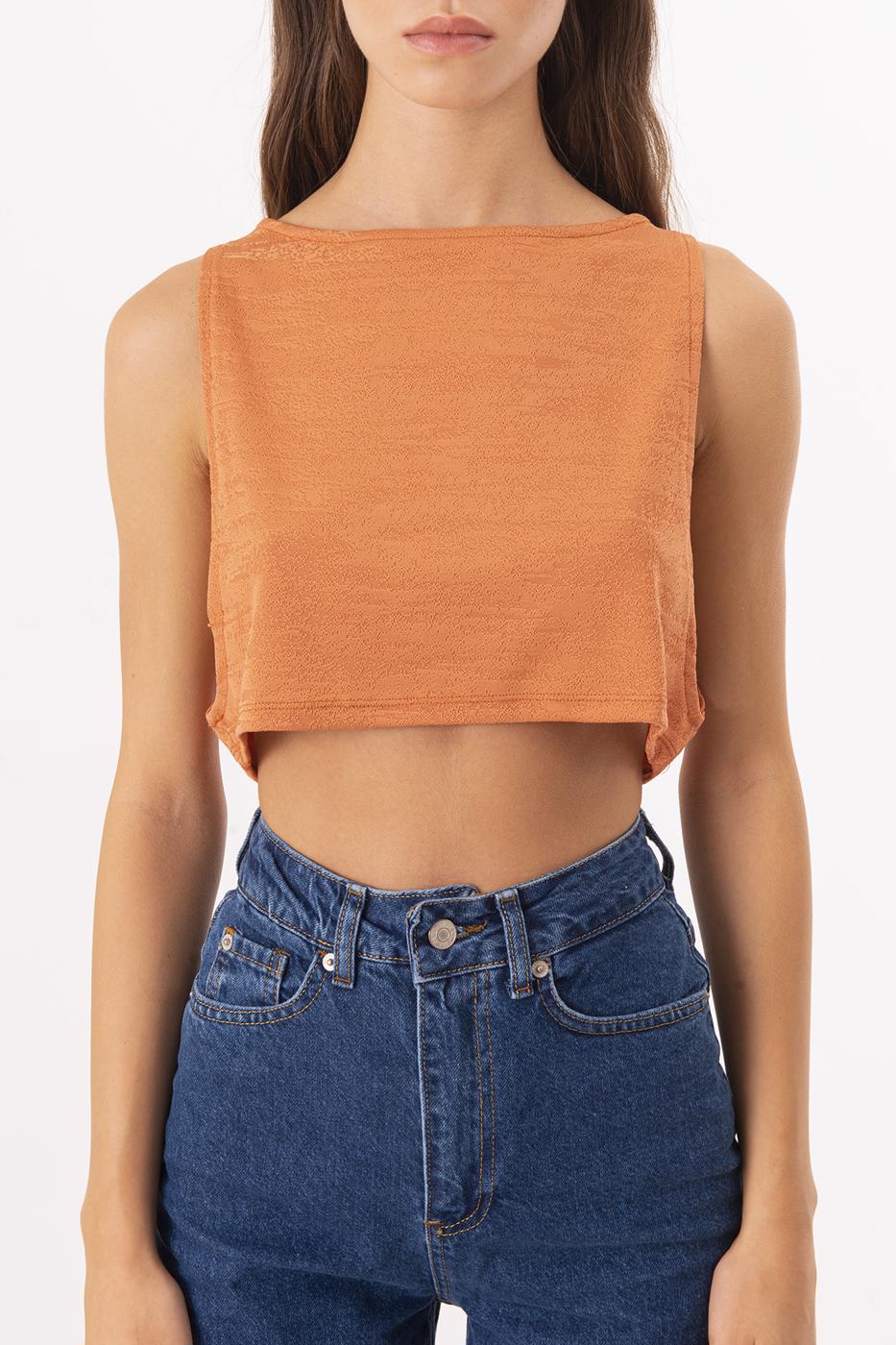 BSL Women Sleeveless Crop Blouse - Temecula