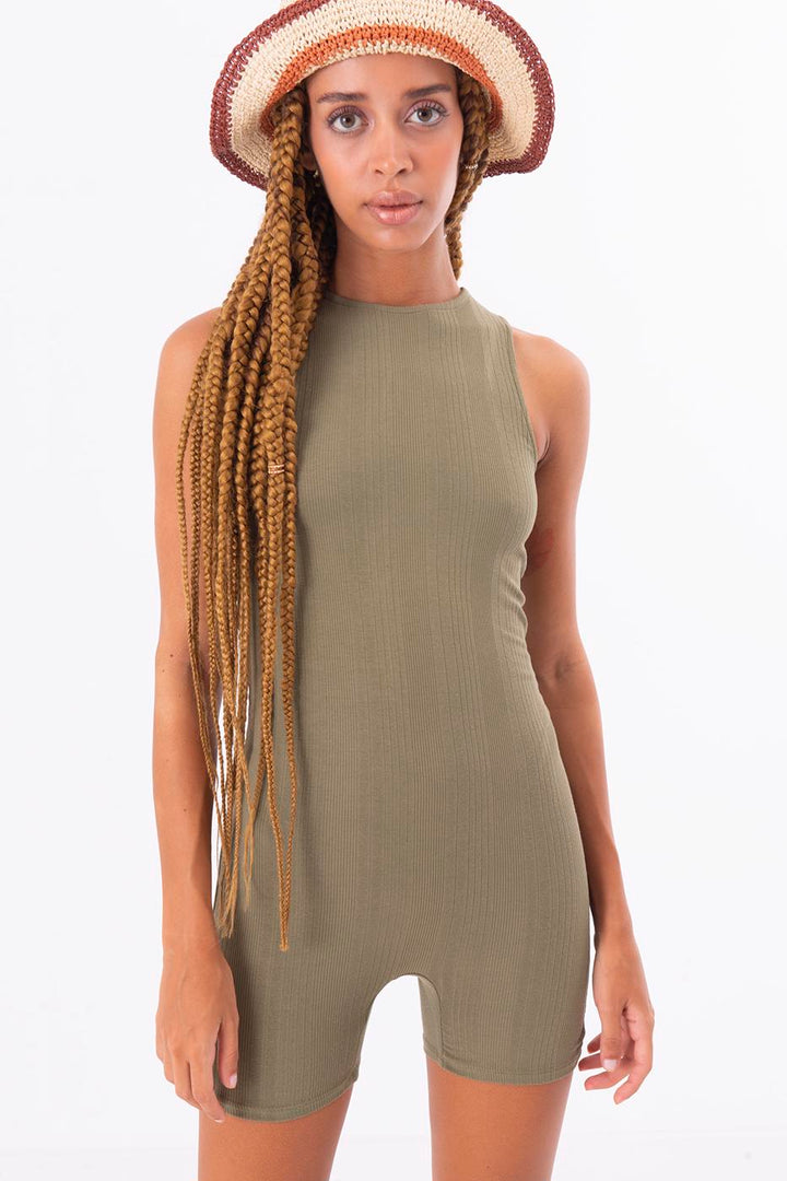 BSL Women Sleeveless Romper - Manhattan Beach