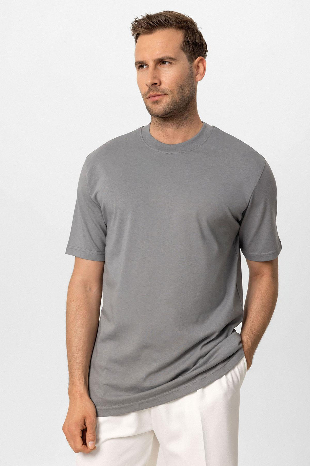 ANT Crew Neck Basic T-Shirt - Pozzuoli