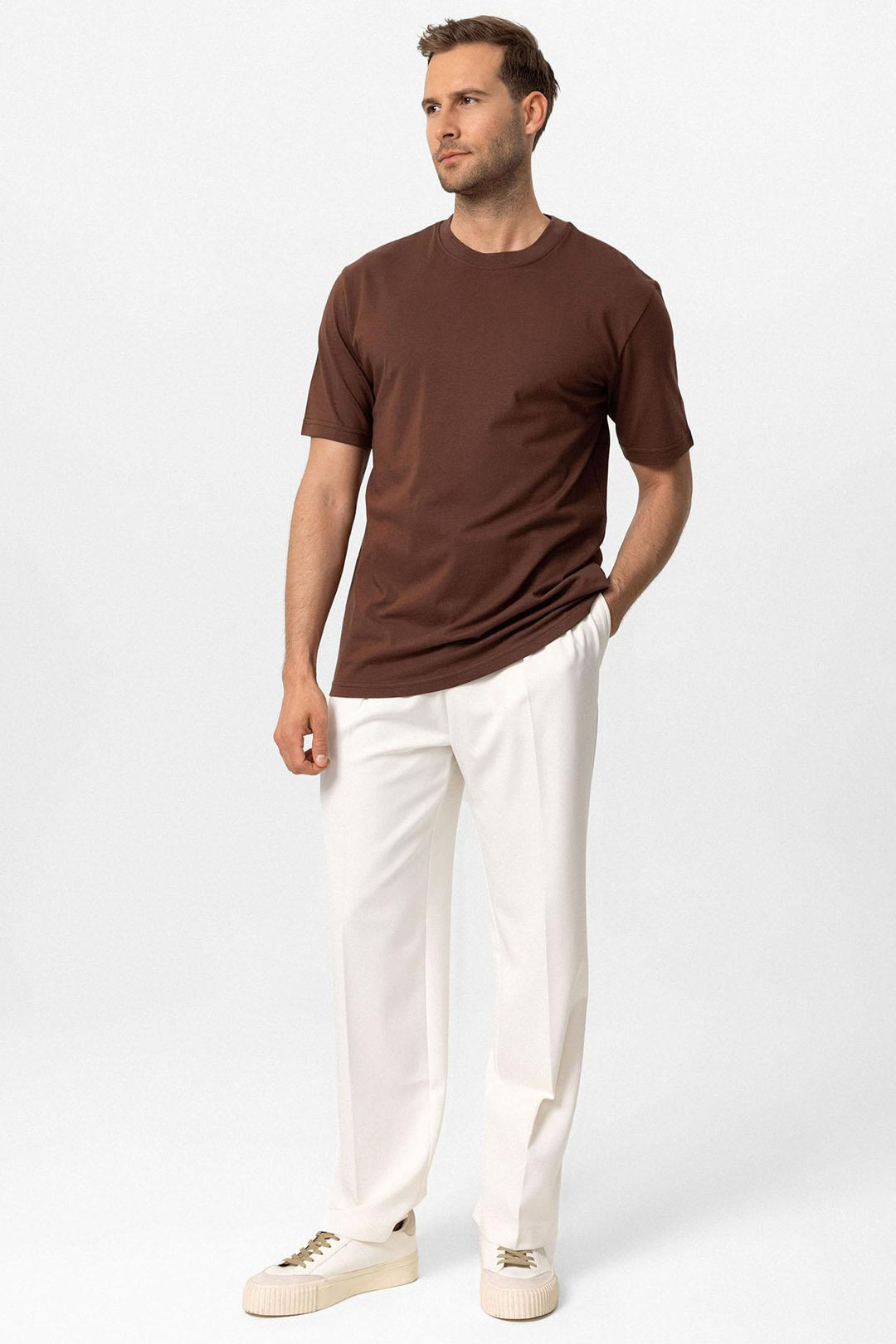ANT Crew Neck Basic T-Shirt - Jackson