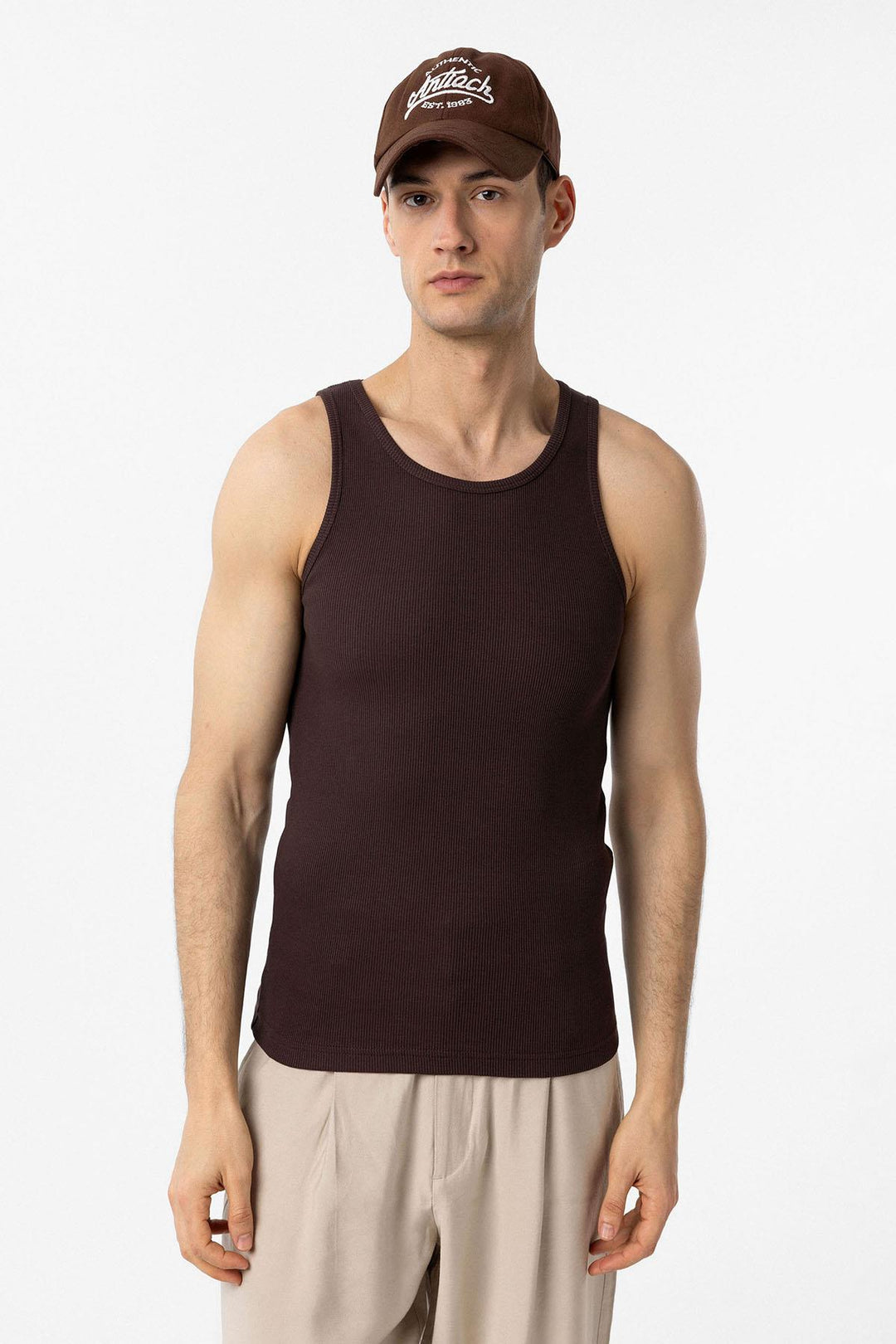 ANT Antioch Village Coffee Slim Fit Men's Tank Top - Salisbury