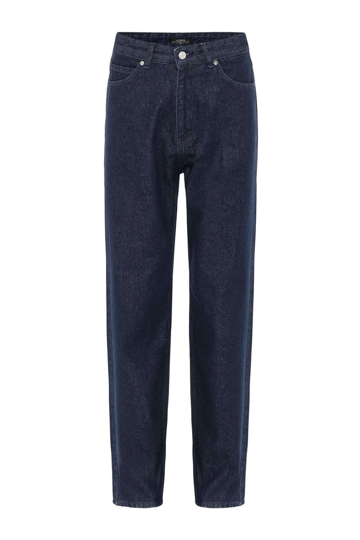 ANT Antioch Village Navy High Waist Relaxed Fit Men's Jeans - Milan