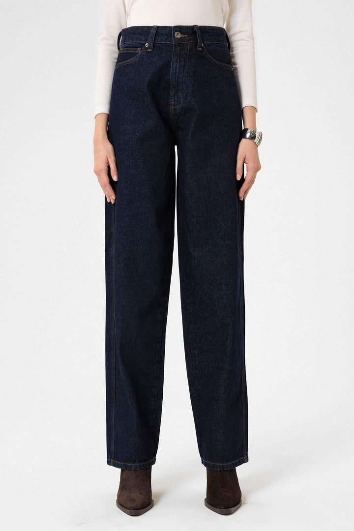 ANT Antioch Village Blue Woman High Waisted Jeans - Vicenza