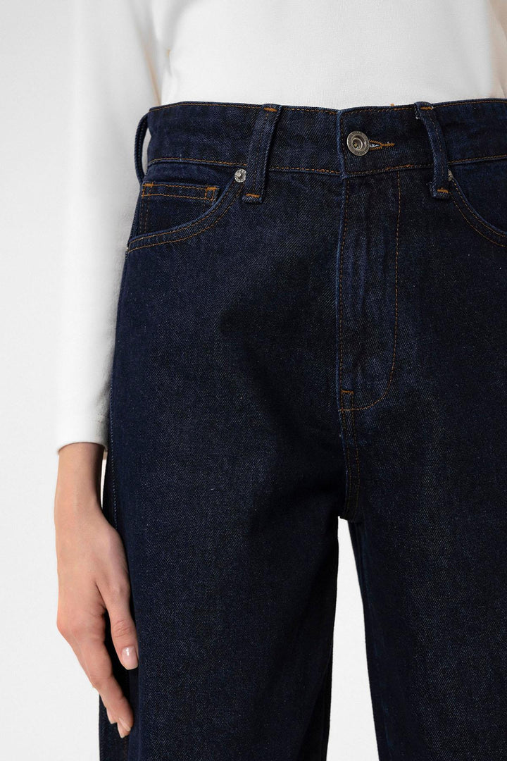 ANT Antioch Village Blue Woman High Waisted Jeans - Vicenza