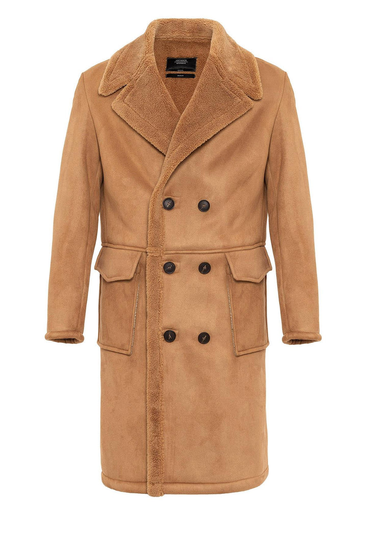 ANT Double Breasted Closure Lining Detailed Men's Coat - Dearborn
