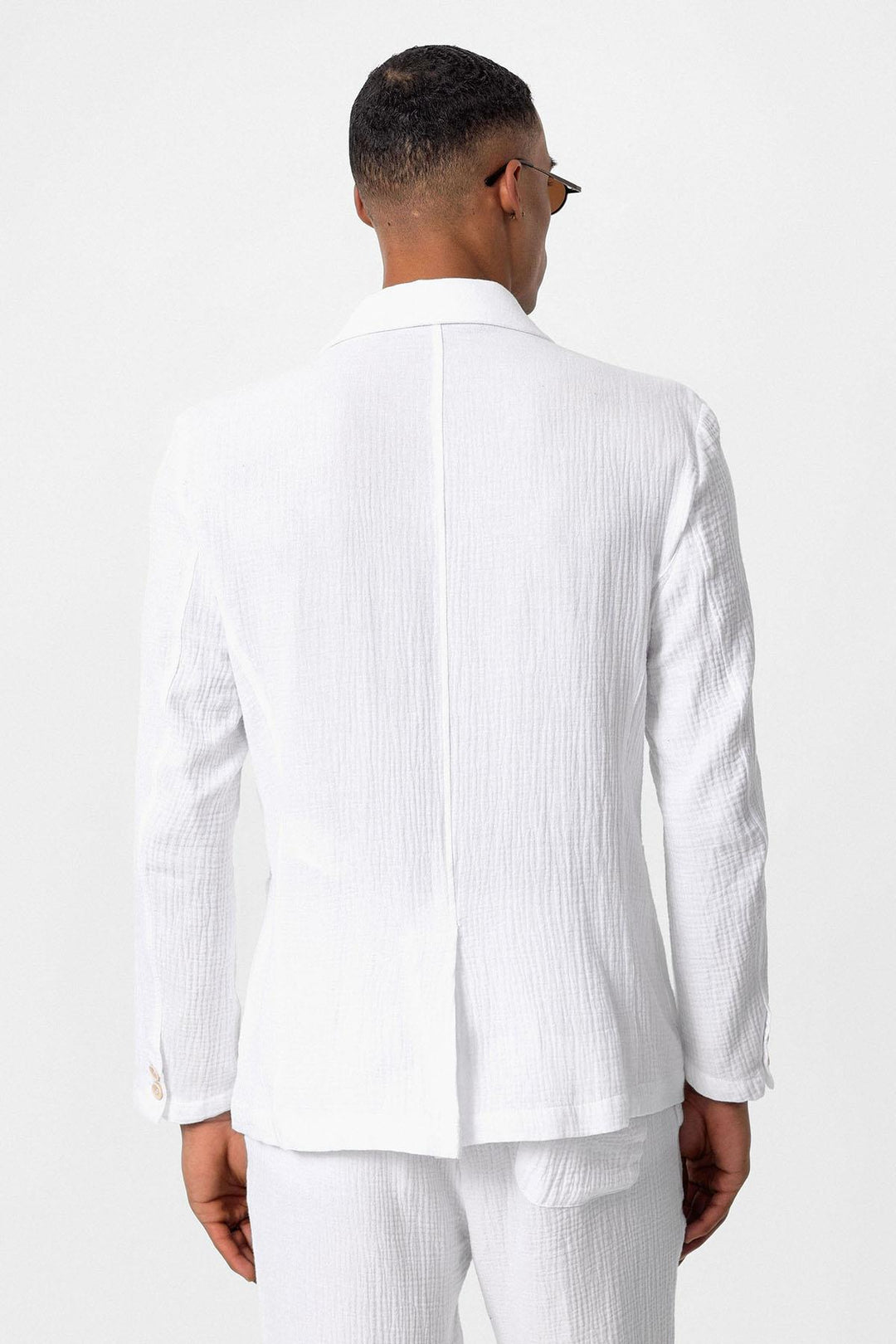 ANT Double-Breasted Unlined Men's Blazer Jacket - Logroño