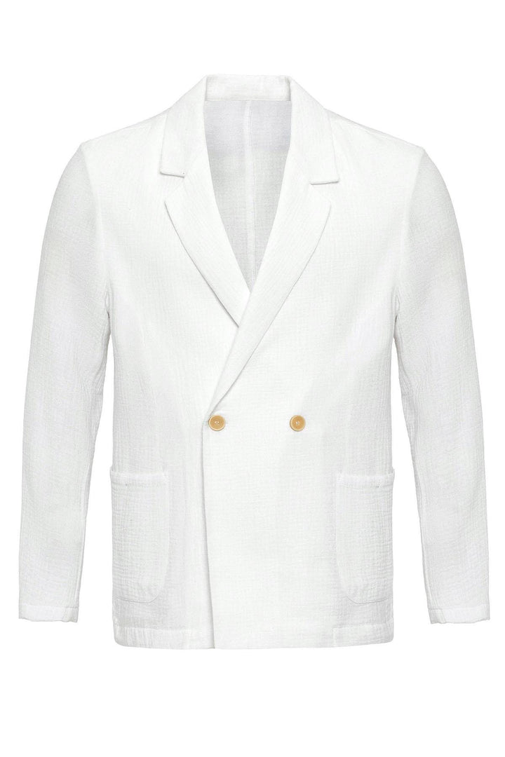ANT Double-Breasted Unlined Men's Blazer Jacket - Logroño