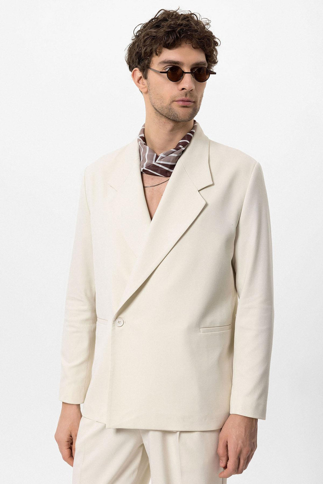 ANT Double-Breasted Men's Blazer Jacket with Flap Pocket - Yorktown