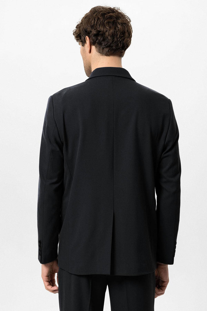 ANT Double-Breasted Men's Blazer Jacket with Flap Pocket - Alphen aan den Rijn