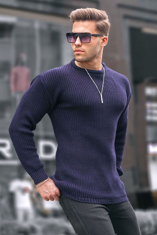 MDX Navy Basic Men's Sweater 5990 - Chillum