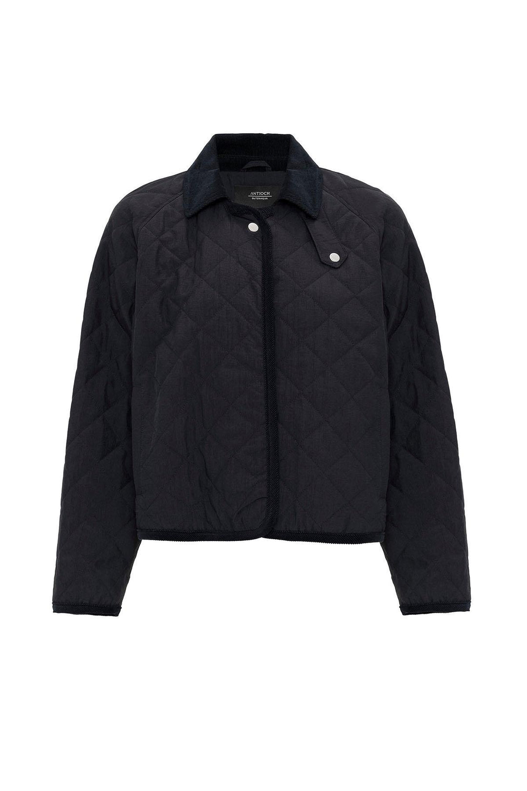 ANT Antioch Blue Women's Polo Neck Quilted Coat - Clichy