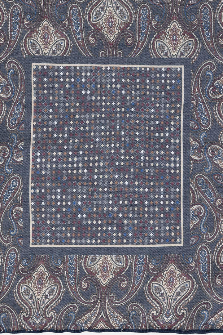 ANT Square Ethnic Patterned Scarf - Leamington