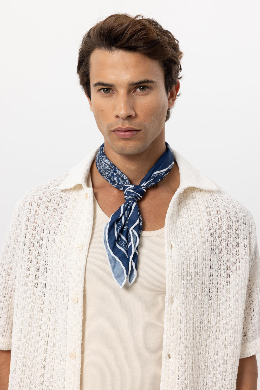 ANT Corner Ethnic Patterned Scarf - Huntsville