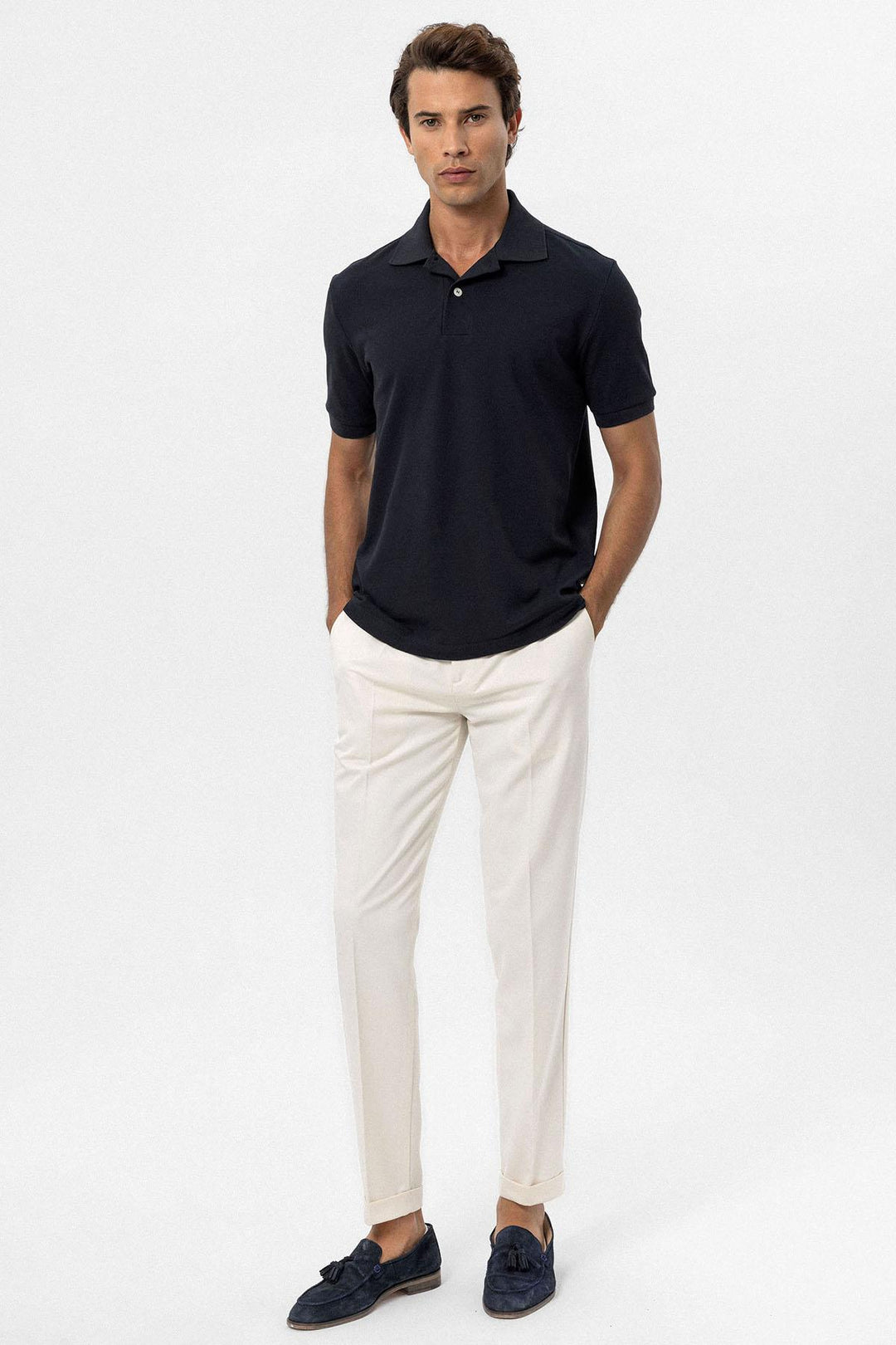ANT Polo Collar Men's T-Shirt - Montesilvano