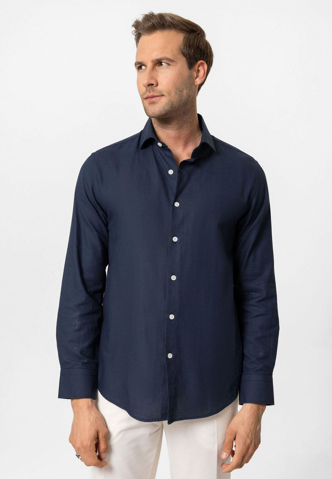 ANT Long Sleeve Slim Fit Men's Shirt - Apple Valley