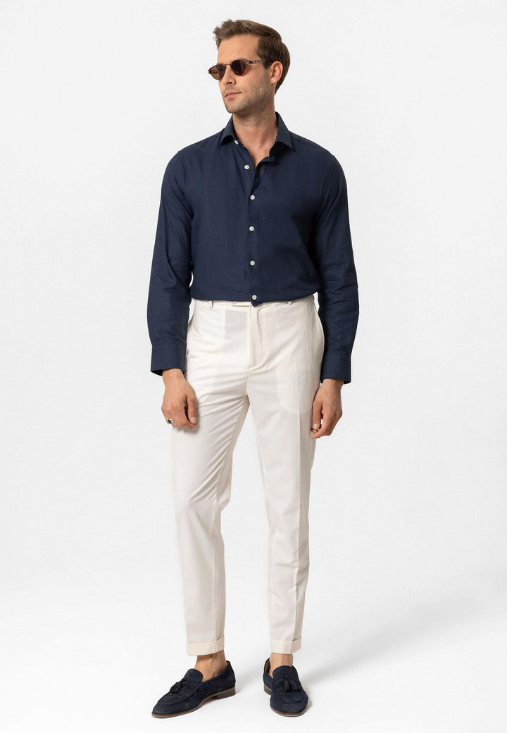 ANT Long Sleeve Slim Fit Men's Shirt - Apple Valley