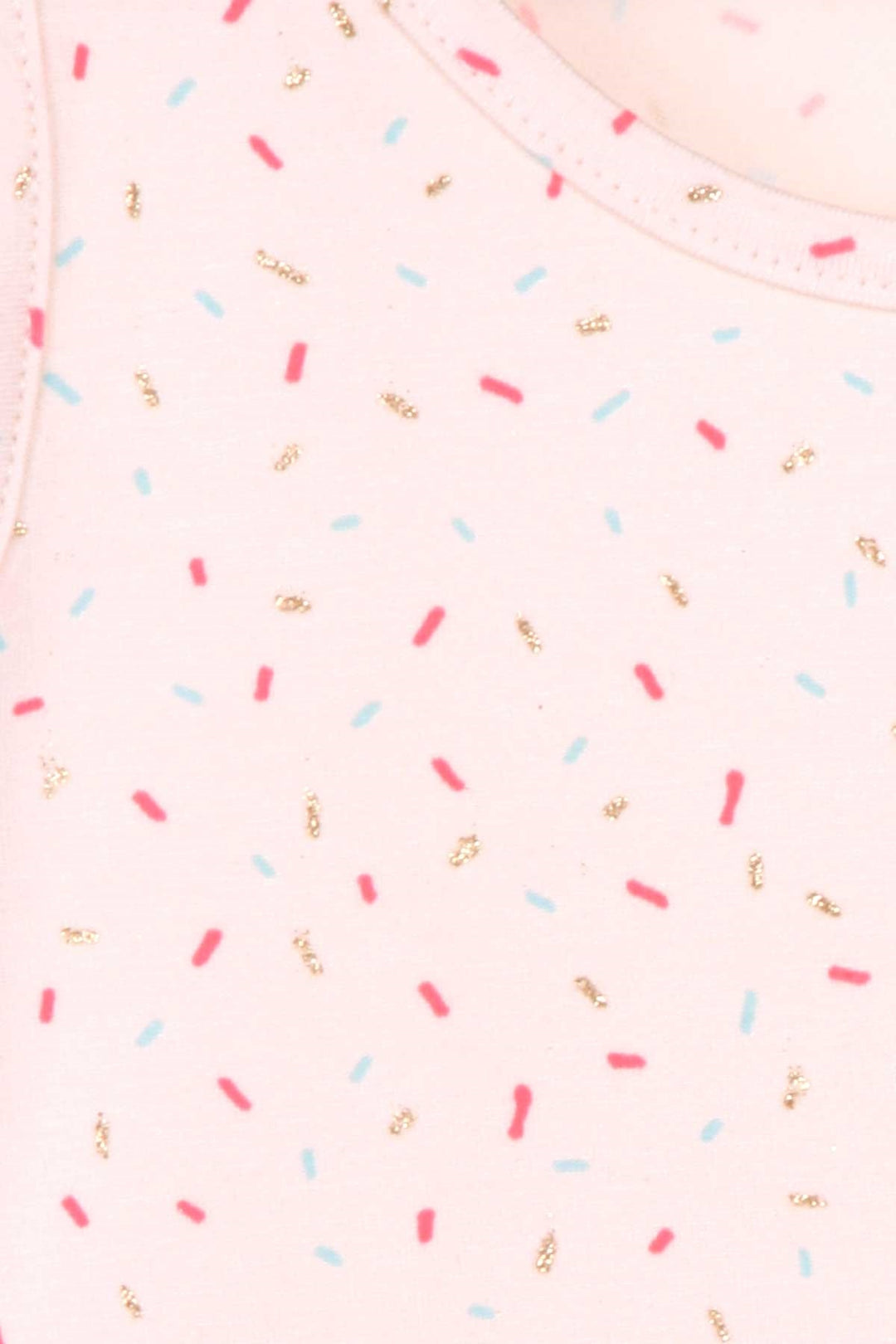 BRE Macaw Girl's Dress with Colorful Pattern, 3-7 Years, Cream - Tomar