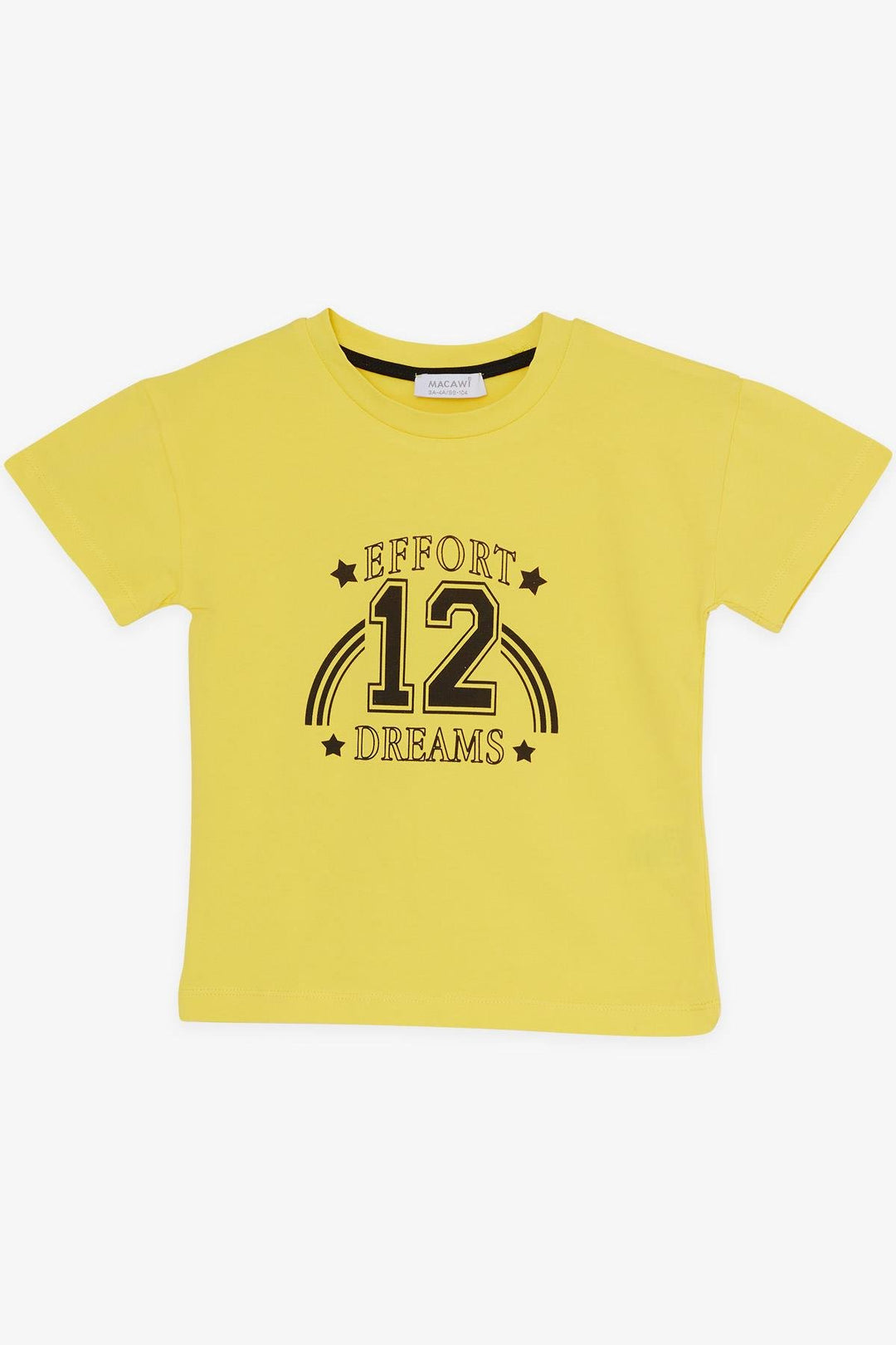 BRE Macaw Girl Child Leggings Set with Number Print, 3-7 Years, Yellow - Noisy-le-Grand