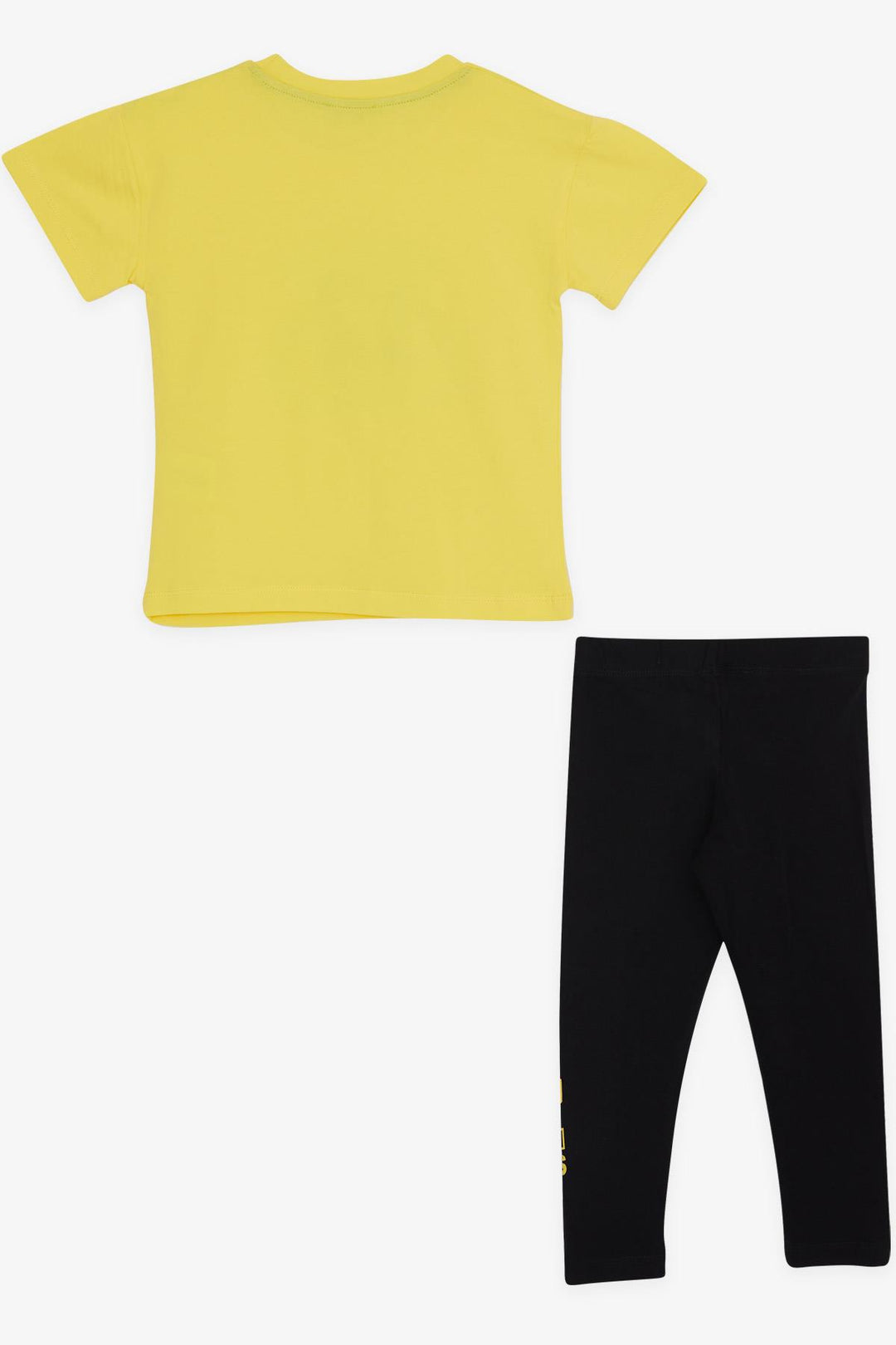 BRE Macaw Girl Child Leggings Set with Number Print, 3-7 Years, Yellow - Noisy-le-Grand