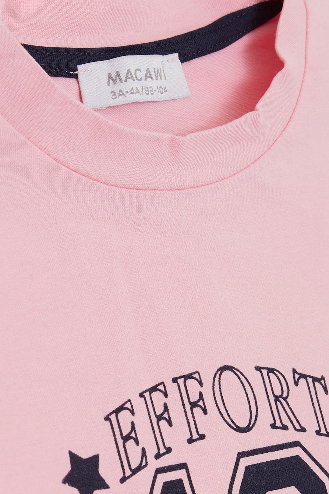 BRE Macaw Girl Child Leggings Set with Number Print, 3-7 Years, Pink - Aigáleo