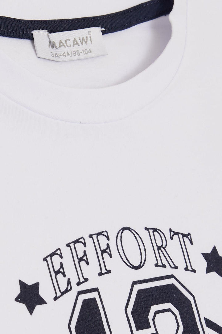 BRE Macaw Girl Child Leggings Set with Number Print, 3-7 Years, White - Harrisonburg