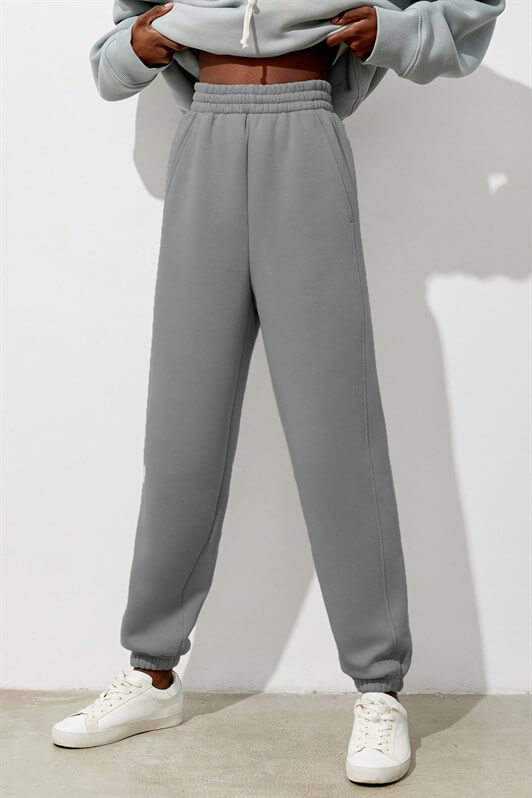 MDX Women's Painted Gray Comfort Fit Sweatpants MG1353 - Huizen