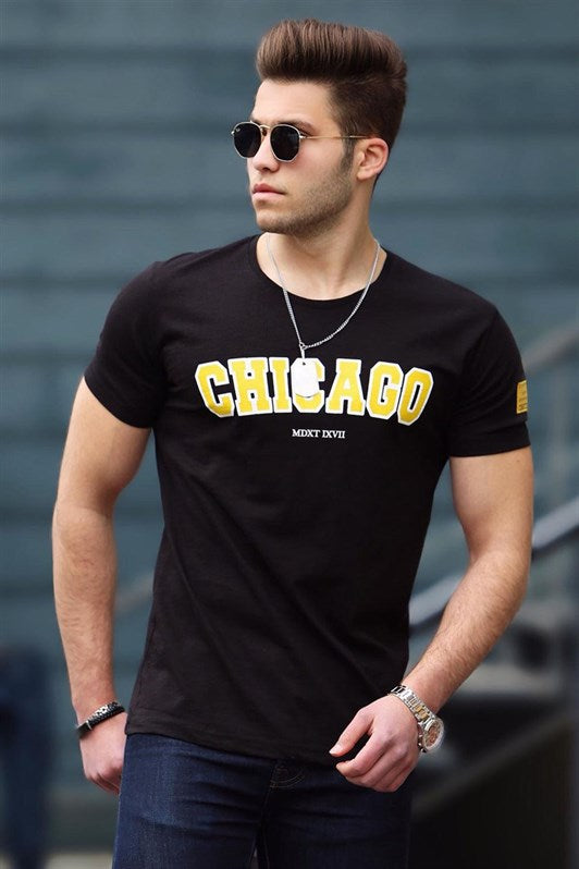 MDX Madmext Printed Black Men's T-shirt 4485 - Mount Prospect