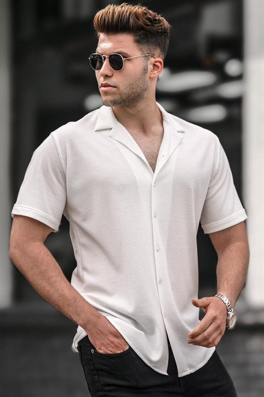MDX Madmext White Men's Shirt 5500 - Kaneohe