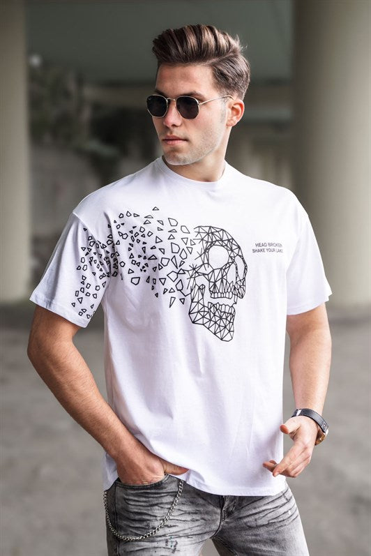 MDX Madmext White Men's T-shirt 5251 - Central Coast
