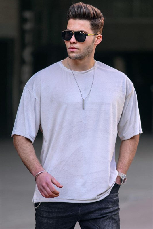MDX Madmext White Velvet Men's T-shirt 4985 - Coppell