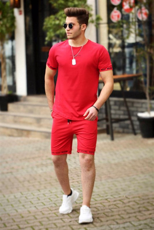 MDX Madmext Bordeaux Men's Shorts Set 4491 - Chapel Hill