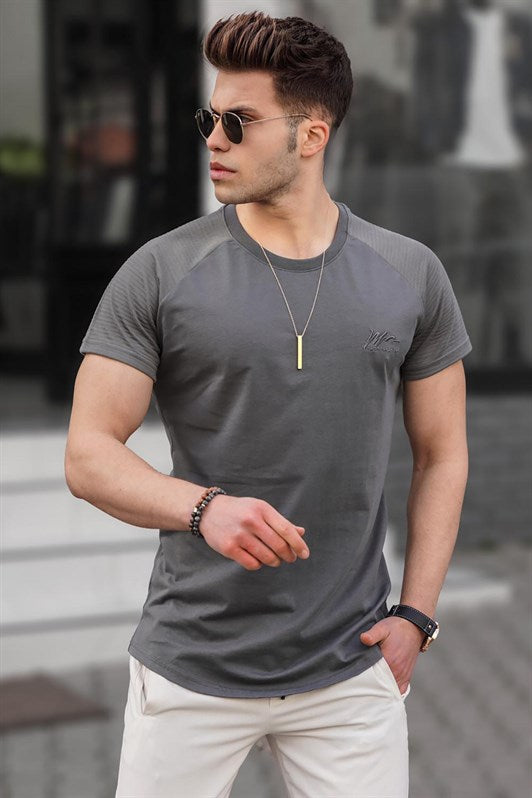 MDX Madmext Men's Smoke Basic T-shirt 5843 - Charleston