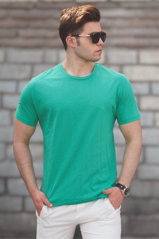 MDX Madmext Men's Green Basic T-shirt 5268 - Vitoria-Gasteiz