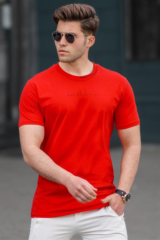 MDX Madmext Red Men's Printed T-shirt 5258 - Guadalajara