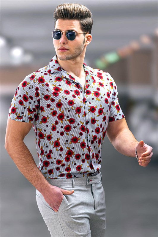 MDX Madmext Red Men's Shirt 4928 - Tultitlán de Mariano Escobedo